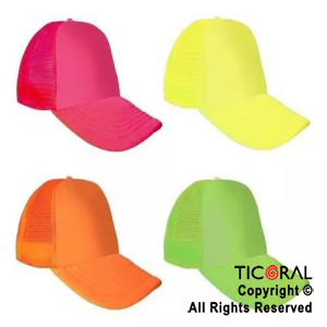 SOMB VISERA FLUO NEON COLORES SURTIDOS CAP x 1